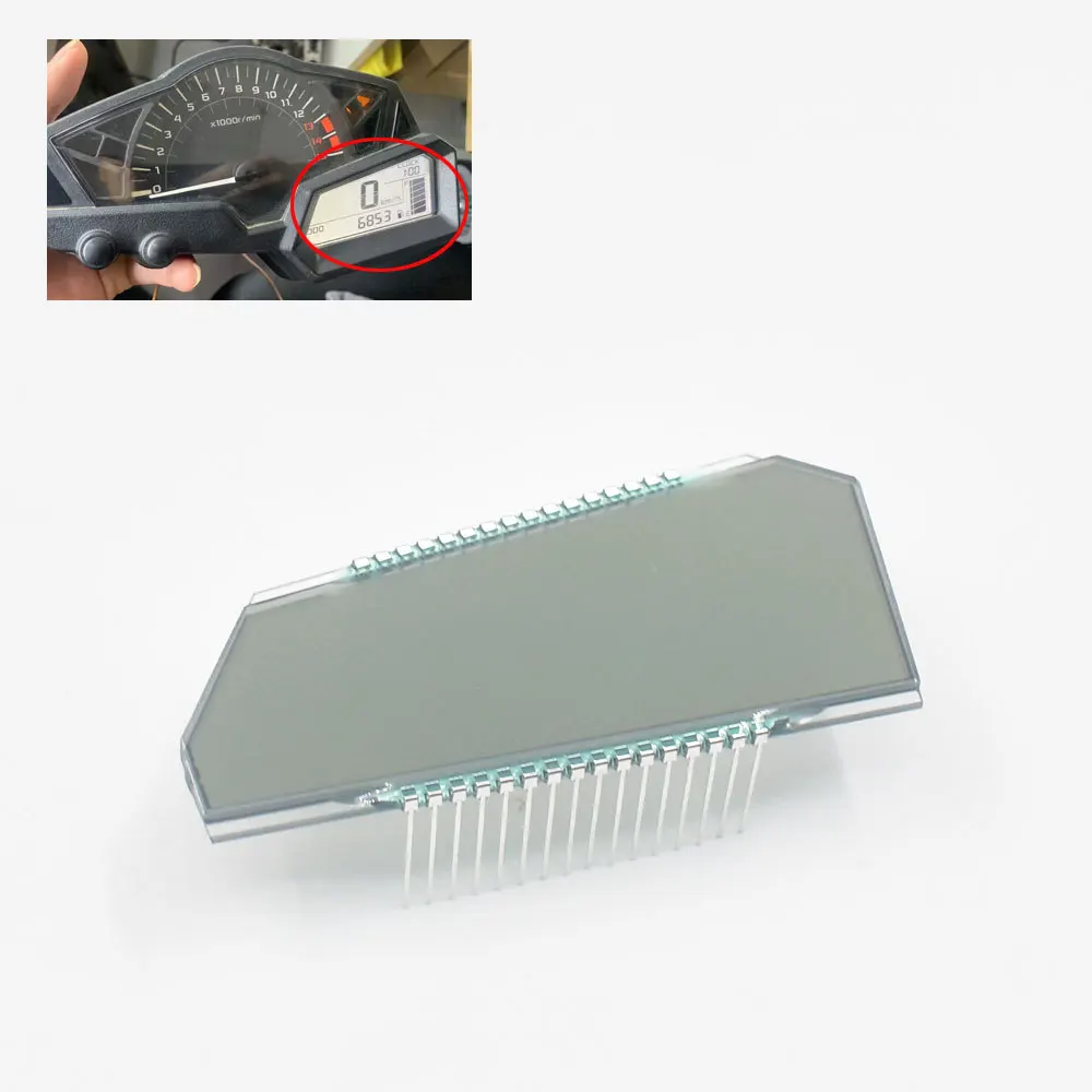 

Дисплей для мотоциклетного счетчика для Kawasaki Z300, Z250, Ninja300, EX300, 2008-2021, спидометр, инструмент для ремонта ЖК-экрана