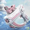 Electric Water Gun Children's Summer Fully Automatic Continuous Rechargeable Space Splashing Toys for Boys Girls Birthday Gifts 3