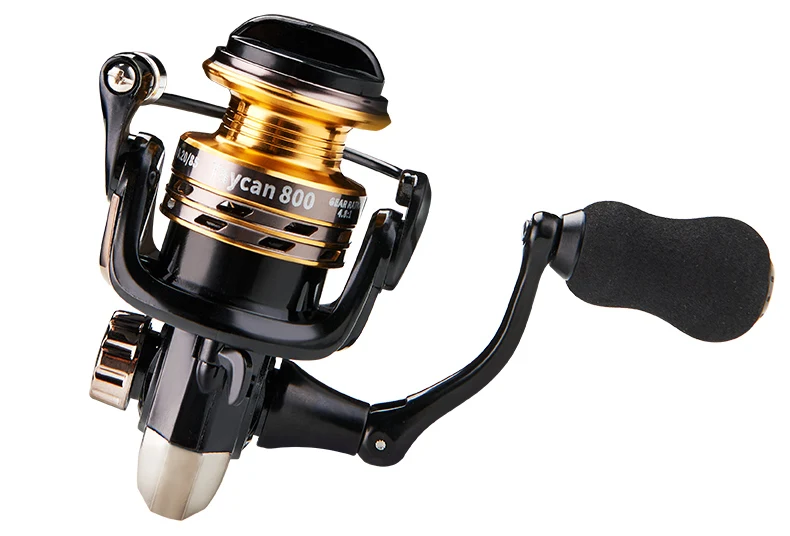 DEUKIO Mini 800 1000-Serie Rolle, glattes Lager, 4,8:1 Angelrolle, Drag-System, 5 kg maximale Leistung, Spinnrolle, Angelspule – Detail 12