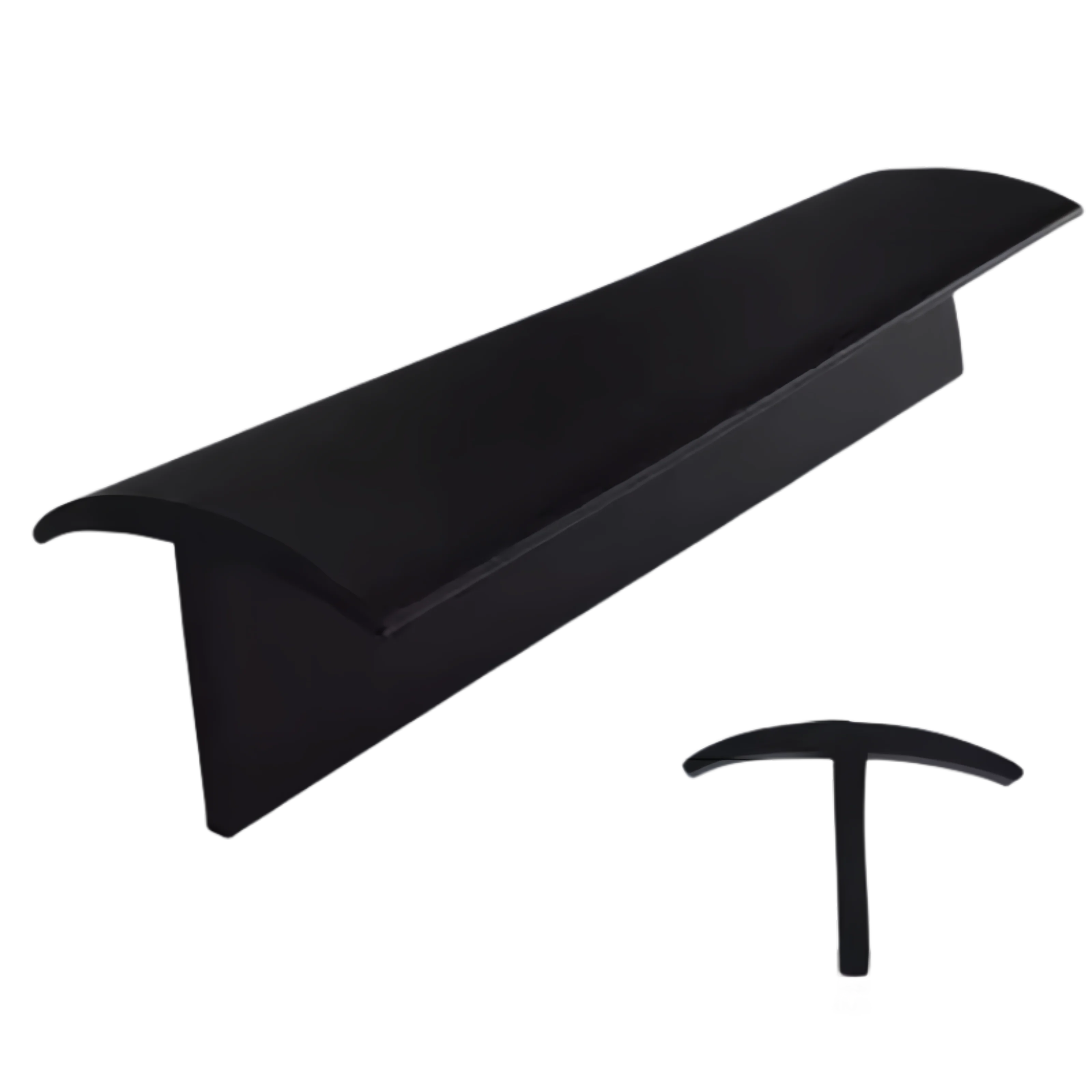 Borracha Epdm t Strip para Vidro Metal Madeira Edge Enchoser Shield Car Cabo Painéis Solares Fotovoltaicos Black Seals
