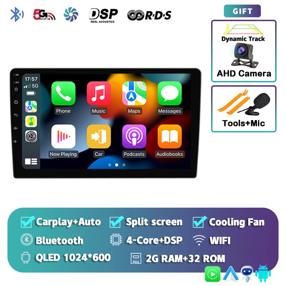 Android 15 Carplay Car Radio Multimedia For Nissan Kia Honda