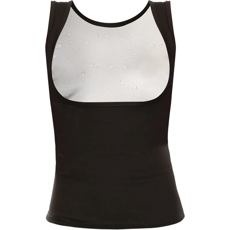 Sweat Shaper Women's Premium Workout Tank Top Slimming Polymer Sauna Vest 