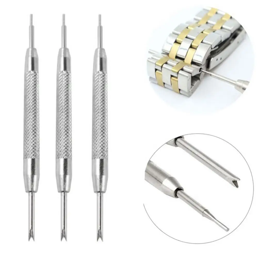 

Stainless Steel Watch Band Opener Spring Bars Link Pins Remover Tools Watches Strap Repair Detaching Device Kits Disassembly