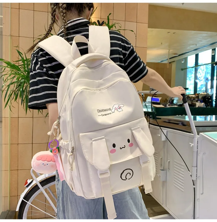 Kawaii Cartoon Cinnamoroll School Backpack