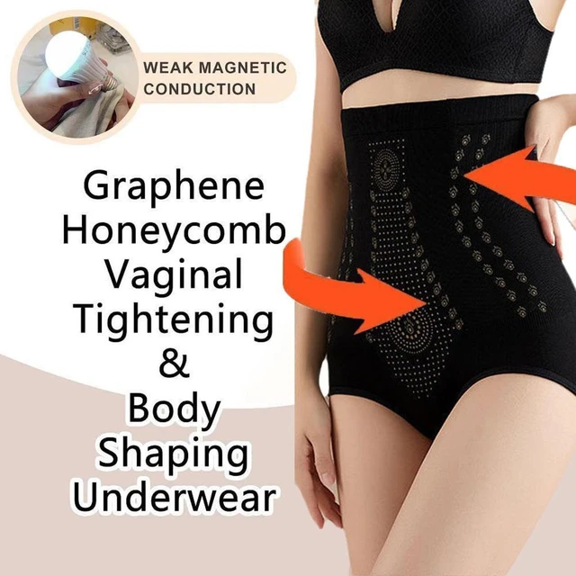 2 Pcs Ionstech Unique Fiber Restoration Shaper,vaginal Tightening Fat  Burning Tummy Control And Body Shaping Briefs For Women