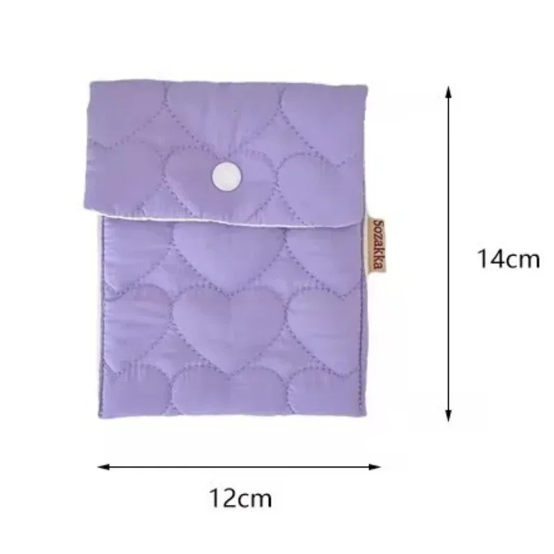 Girls Sanitary Pad Pouch Portable Women Tampon Storage Bag Napkin Cosmetic Bags Organizer Mini Makeup Lipstick Holder Wallet Bag 6