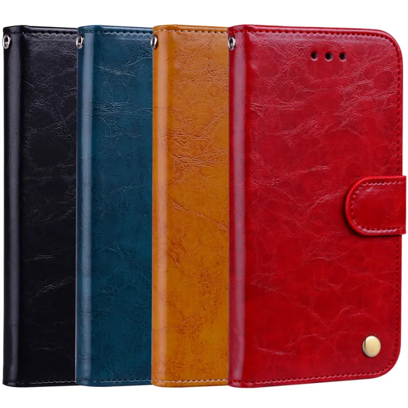 Premium PU Leather Wallet Flip Case Cover