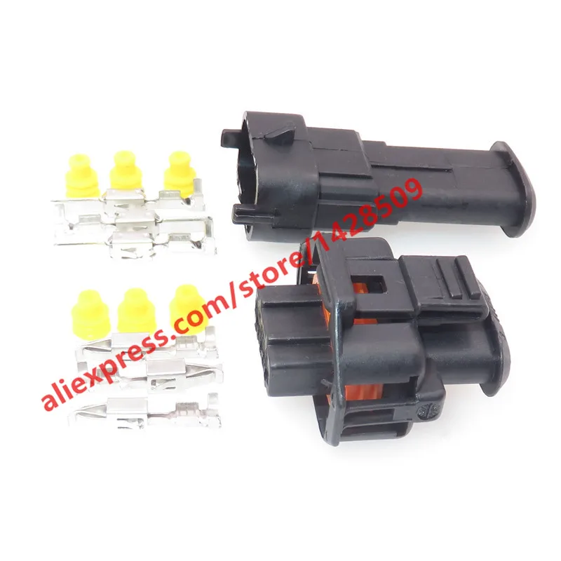 3-Pin Auto Sensor Connector Set for Diesel Injection Pumps