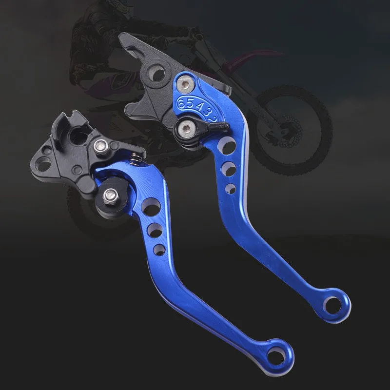 2 Pcs Alloy Motorcycle Brake Handle Motorbike Modification Motorcycle Clutch Drum Brake Lever Handle