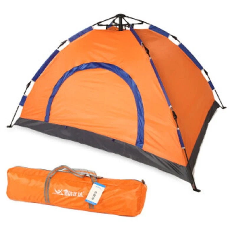 

Двойная полностью автоматическая водонепроницаемая и непромокаемая палатка для кемпинга Kulongda-Outdoor, быстро открывающаяся и палатка без давления, CL-003