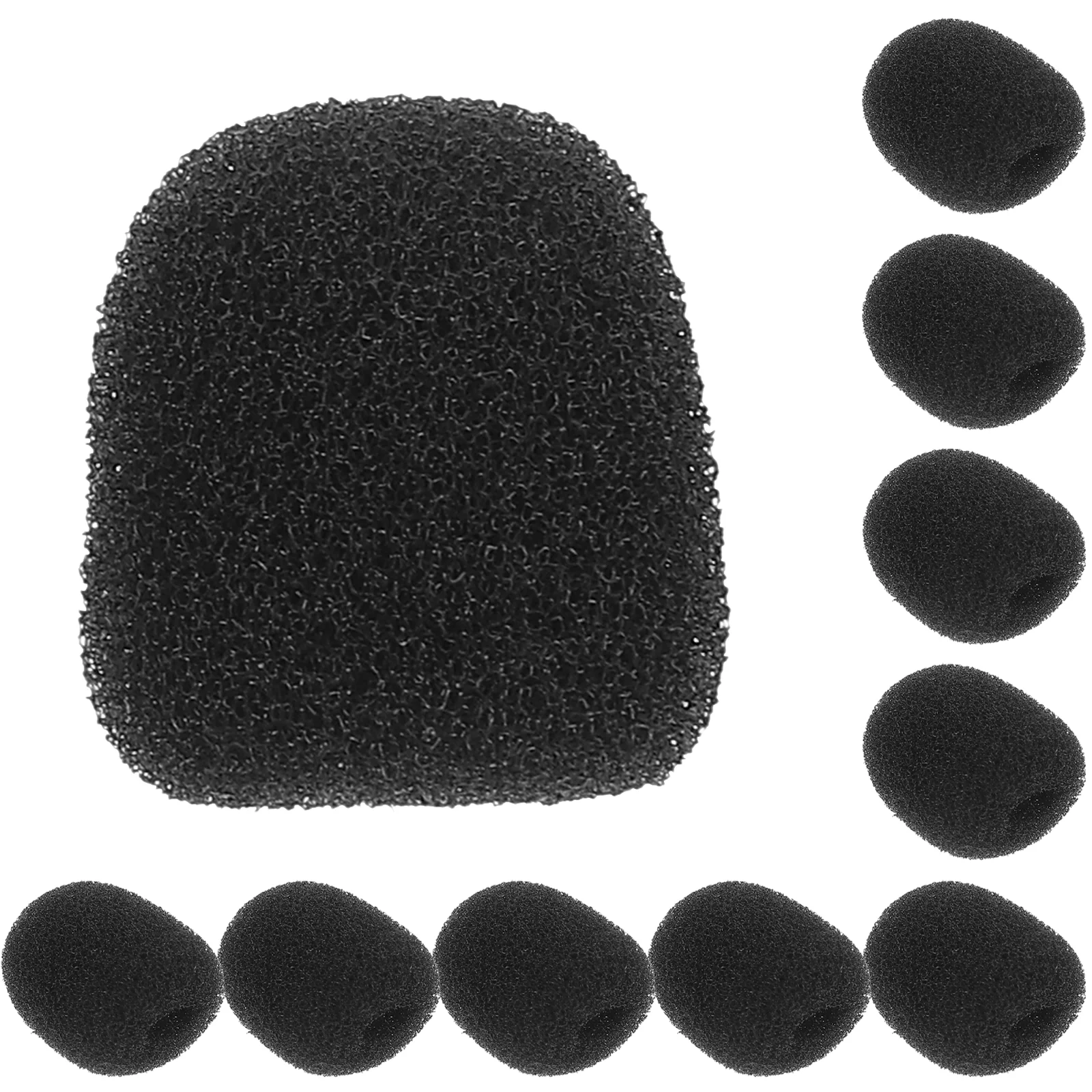 

20 Pcs Loudspeaker Set Microphone Covers Foam Mini Handheld Sponge Replacement Stage Headset