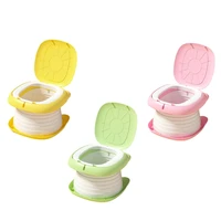 Kids Travel Toilet Stool Foldable and Lightweight Infant Baby Potty Small Children WC Support Up to 50kg Load Bearing 1