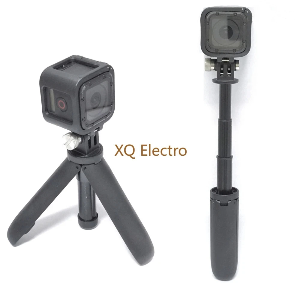 Trépied Mini Poignée Courte Monopode pour Gopro Hero 13 12 11 10 9 8 7 6 5 4 3 Session Max