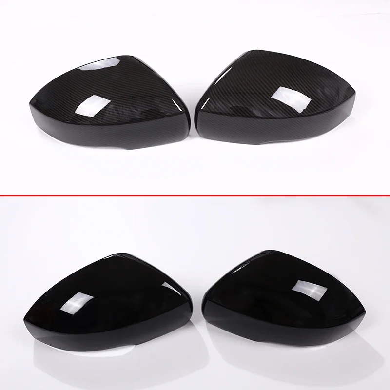 레인지 로버 스포츠 L494 2014-2017 용 ABS 탄소 섬유 Landrover Discovery 4 5 용 ABS 플라스틱 측면 백미러 커버 트림