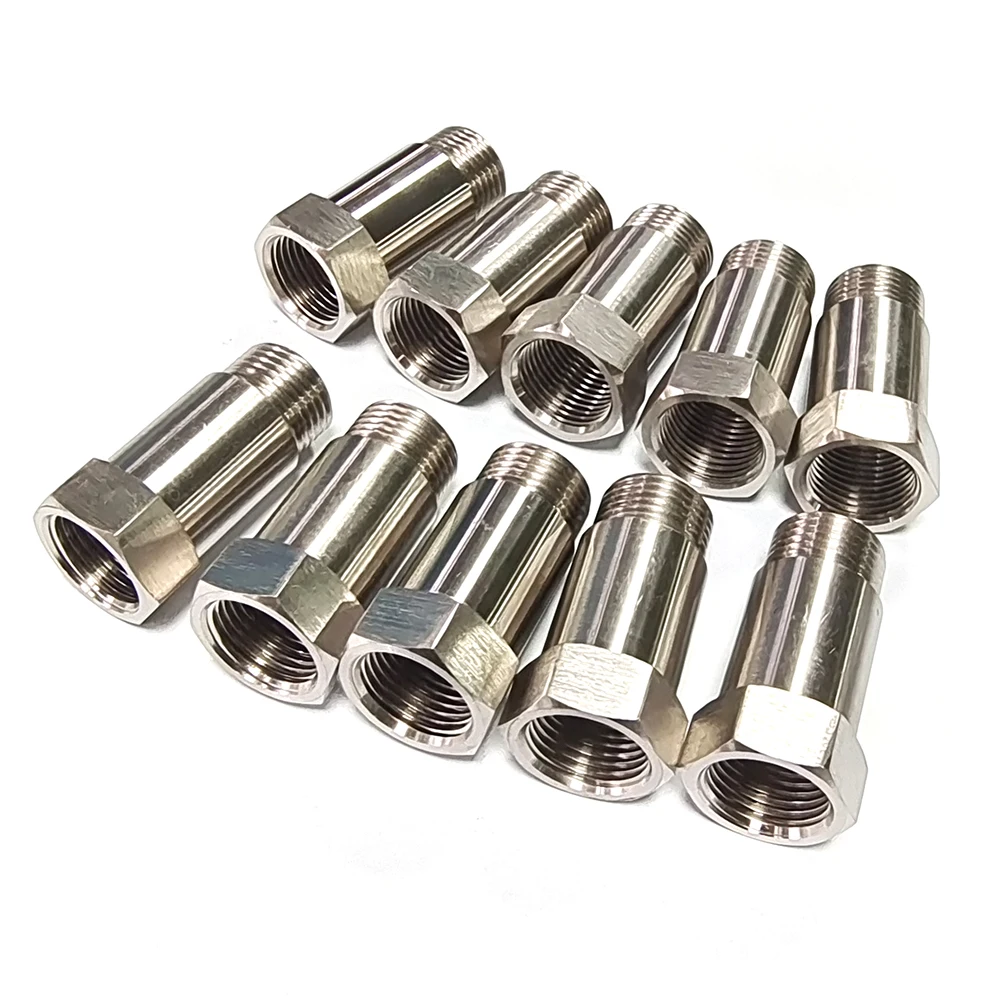 

10pcs Exhaust O2 Sensor Spacer Car O2 Extender Adapter 45mm CEL O2 Sensor Plug Check Engine Light Eliminator