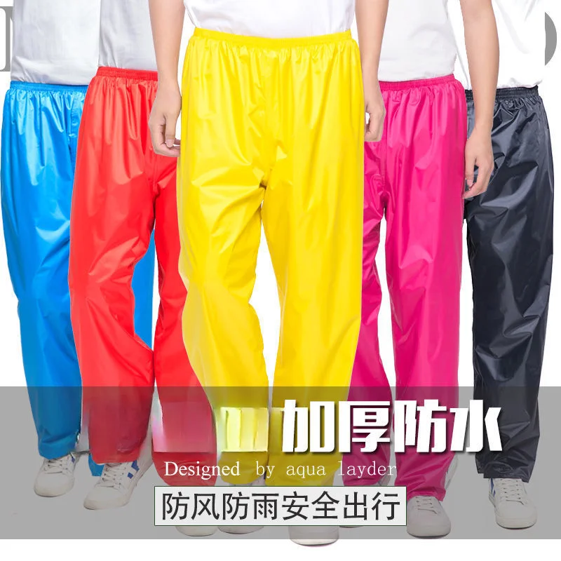 

Women Men Camping Pants Trekking Climbing Hiking Waterproof Unisex Sports Quick Dry Mountain Rain Trousers Anti-UV