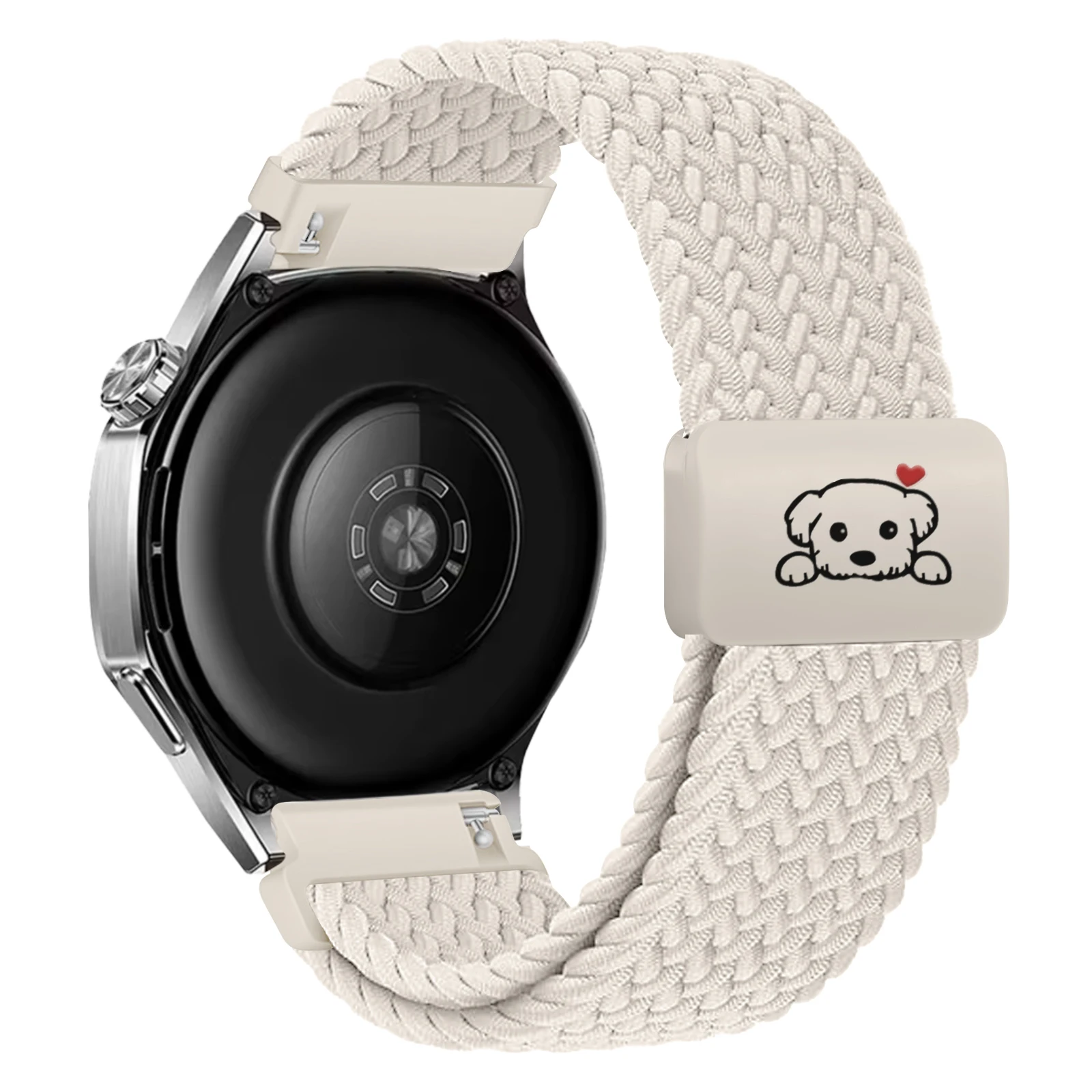 Nylon Coorea Bracelet Watch Strap, 20/22mm, Compatible with Leading Smartwatches