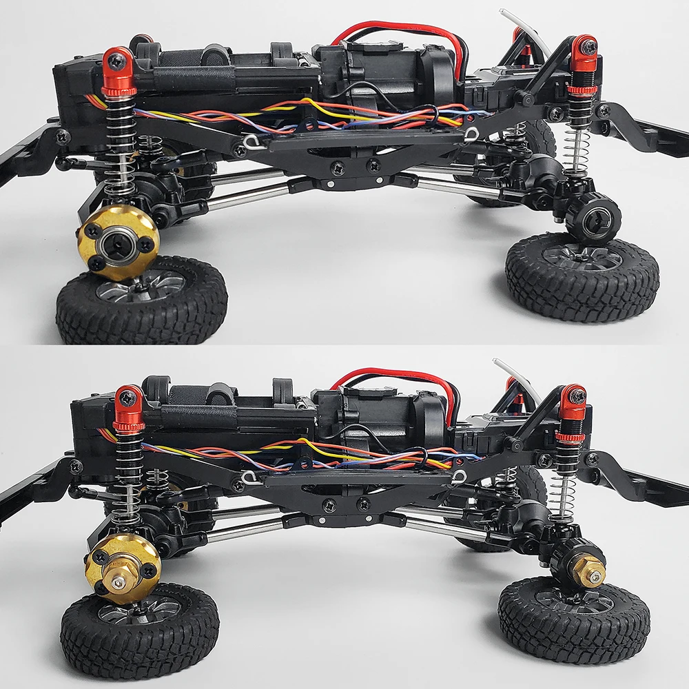 MIBIDAO-   Ÿ̾     4 , 1/24  ̴-Z 4x4  ۷  RC ũѷ ڵ ǰ