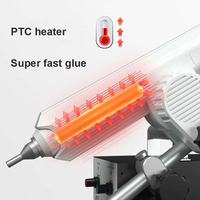 250W Electric Hot Melt Glue Machine Pedal Type Electric Glue Applicator Gun Automatic Dispensing Hot Melt Machine