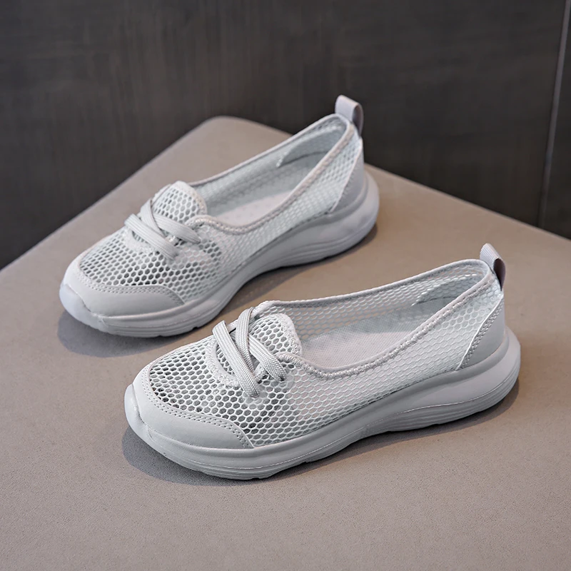2023New Women's Shoes Summer Fashion Flat Lazy Sneakers Breathable