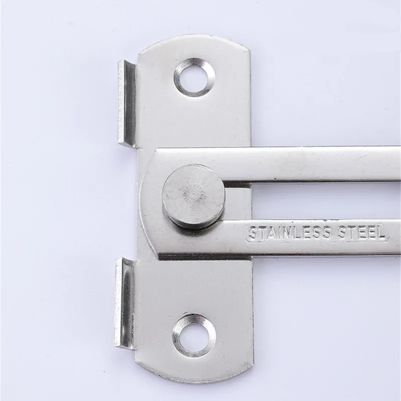 Door Latch Sliding Door Latch Door Lock Latch Cabinet Locks Stainless Steel Door Lock Door Latch Bolt Toggle Latch Sliding Barn Bolt Iron Right Angle Barn Lock Hardware Accessories