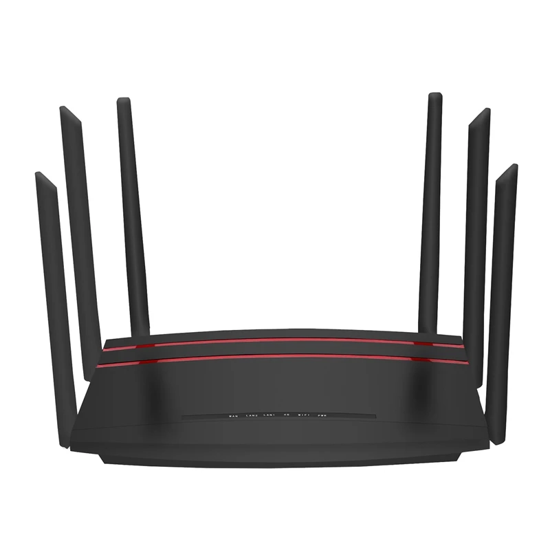 

1200 м беспроводной маршрутизатор Gigabit 4G Wifi маршрутизатор двухдиапазонный 2,4 & 5,8 ГГц 1 WAN + 4 LAN порт для дома и офиса