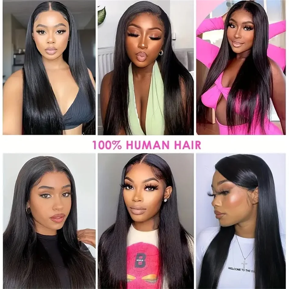 8-32 Inch Human Hair Bundles Brazilian Hair Weave Bundles Straight Human 32 Inch Extensions