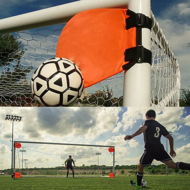 Football Training Shooting Target Soccer Targets Goal Target Goal Training Set Youth Free Kick Practice Shooting Net 4 Pcs soccer goal net