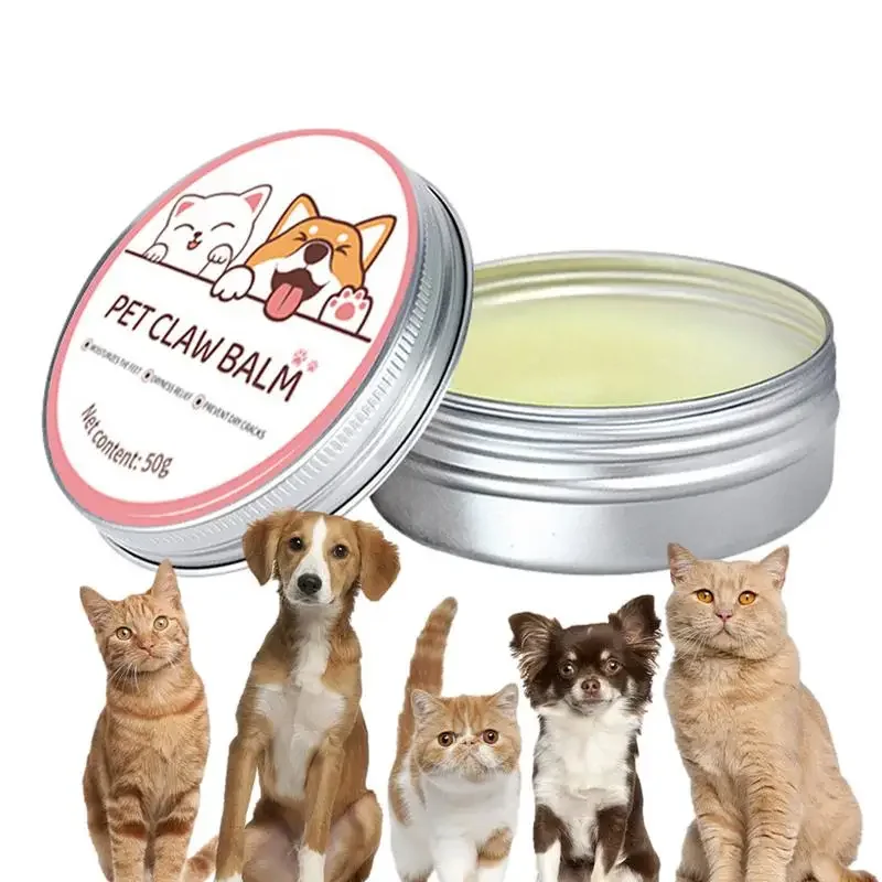 Pet Paw Cream Dog Nose and Paw Balm Dog Paw Cream Cats Dogs Protector Cream Pet Feet Moisturizer Pet Crack Feet Repair Accessories