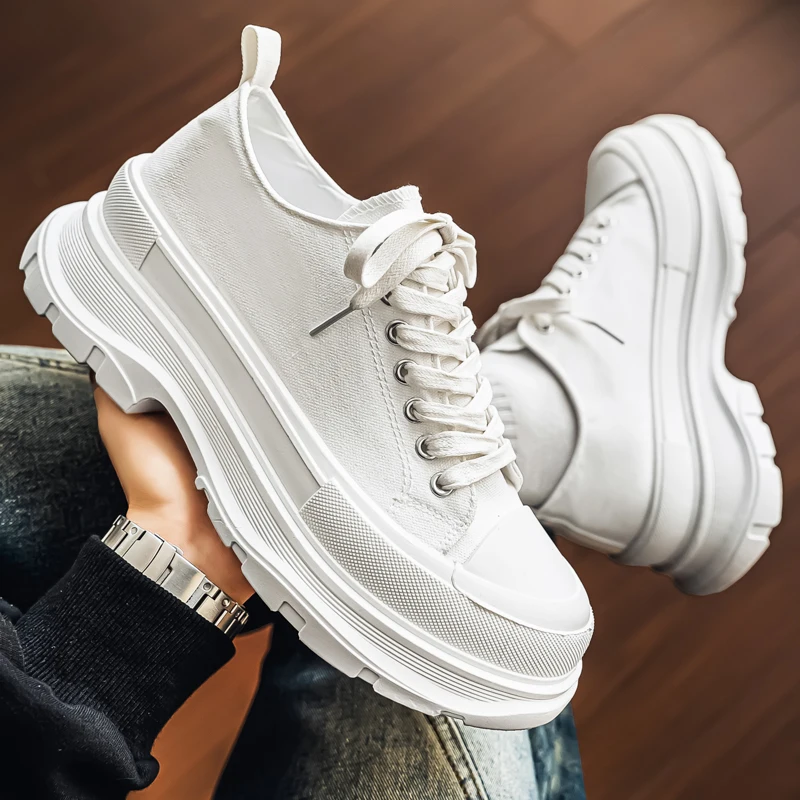 Casual Dad Fashion Shoes Men's Canvas Summer Breathable Sports Shoes Classic Versatile_vogvips.com