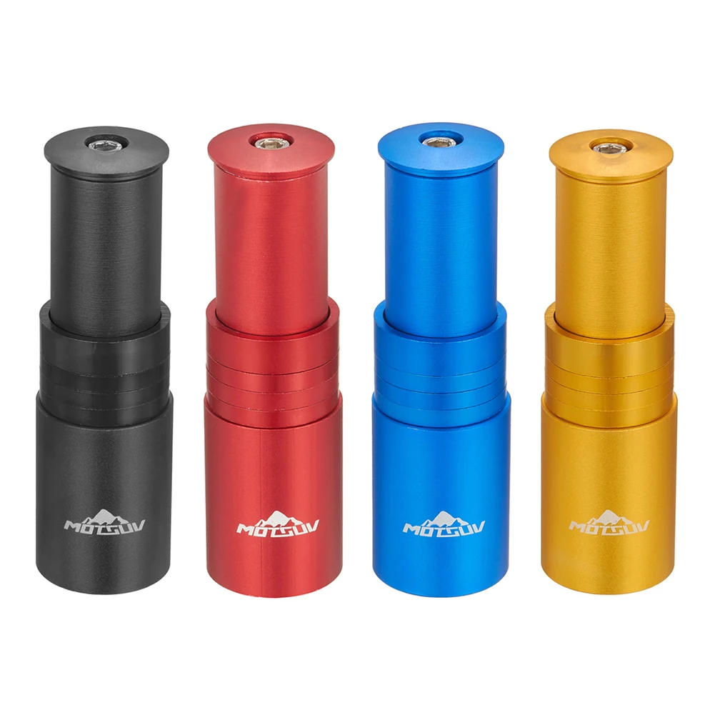 Bike Fork Stem Riser Extender Extension 28.6mm Aluminum Alloy Bike Stem