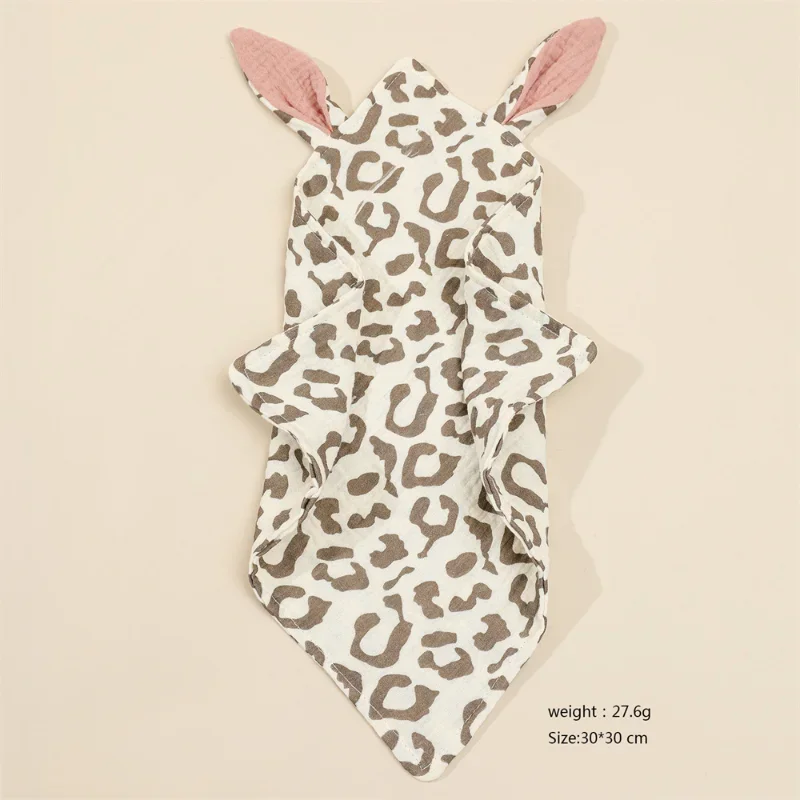 Newborn Baby Items Cotton Muslin Comforter Sleeping Dolls Blanket Soft Soothe Appease Towel for Baby Bibs Burp Cloths Infant