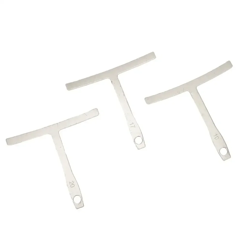 9pcs Understring Radius Gauge Etched With Radius On Handle Accurately Setup Guitar Bridge Saddles Guitar Accessories