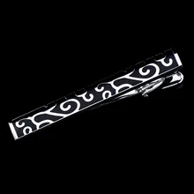 

1pc Formal Business Men's Tie Clip High Quality Enamel Exquisite Pattern Tie Clip For Wedding Decoration Fashion Tie Clip