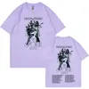 German Rock Band Tokio Hotel The Tour 2025 T Shirts Men Hip Hop Punk Gothic T-shirt Cotton Casual Loose Short Sleeve T-shirts 6