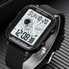 SKMEI Astronaut Creative Electronic Watches for Men Fashion Square Silicone Strap Led Digital Watch Waterproof Male Wristwatch 3