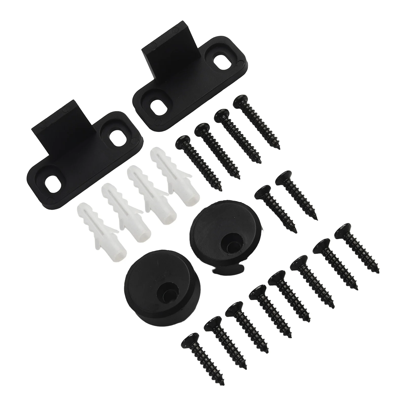 Description Picture 5 of item1111Mini Sliding Barn Door Hardware Kits Carbon Steel For Cabinet Doors Rail Set Smooth Silent Top Mount Hanger Track Closet