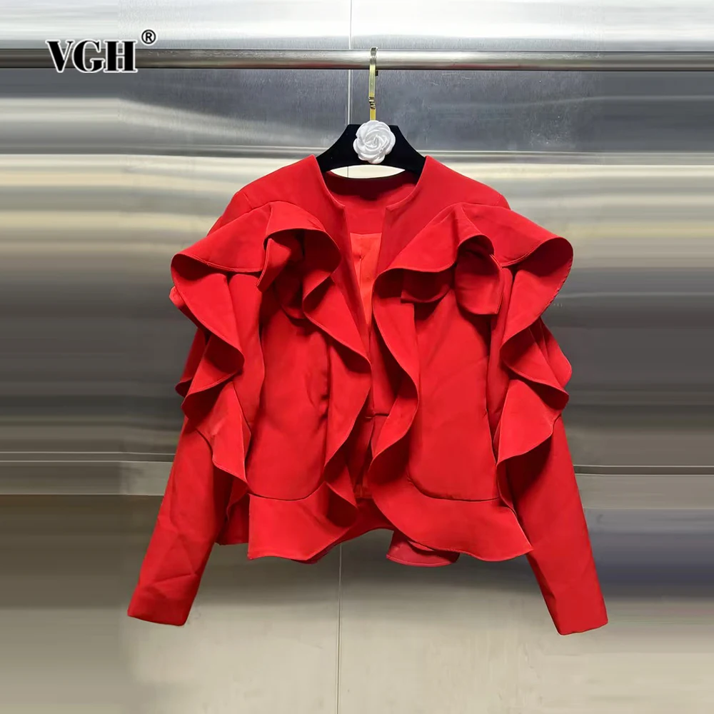 

Женский короткий Блейзер с V-образным вырезом и длинным рукавом