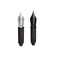 HongDian No.35 Soft Nib EF F M Converter/Piston Version OEM Fountain Pen Nib Unit for Calligraphy & Writing school Stationery 2
