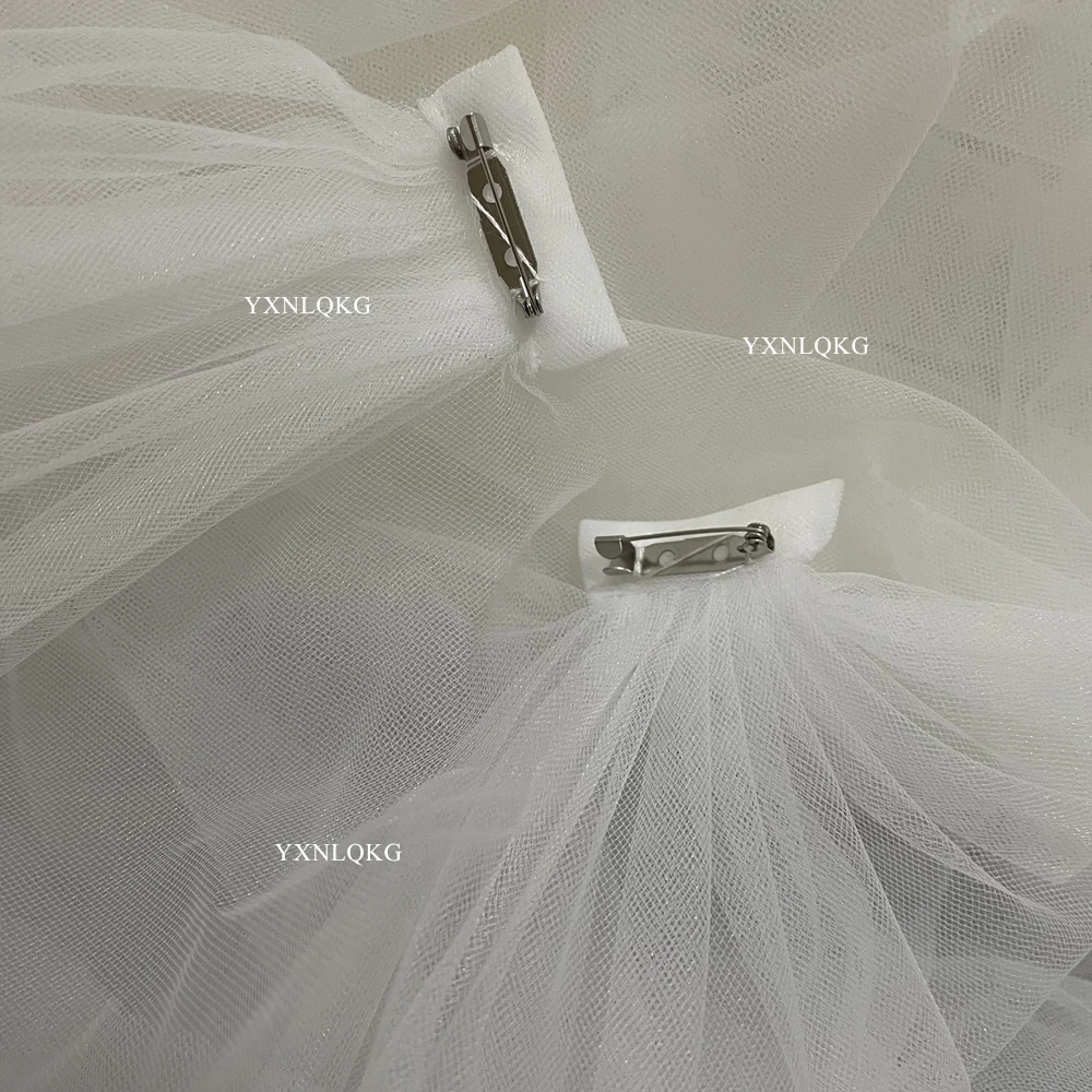 Рисунок 4 - Свадебная фата на плечо для невесты