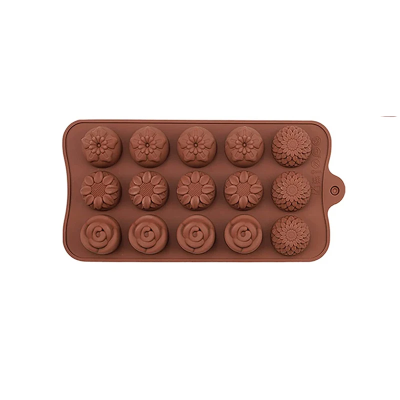 Flower Silicone Molds Rose Chocolate Candy Mould For Fat Bombs Gummy Cake  Cupcake Soap Candle Decoration Wax Melts Ice Cube - Cake Tools - AliExpress