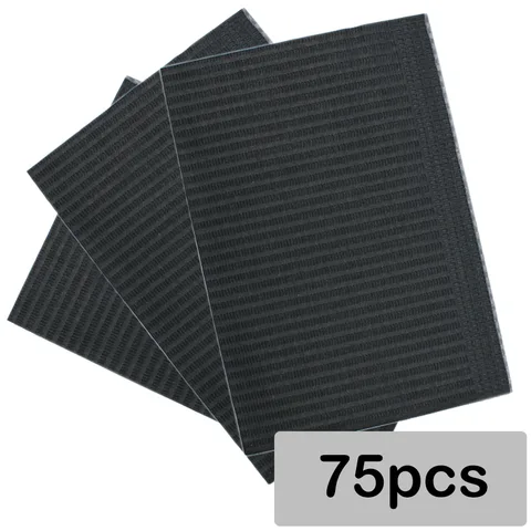 Pcs Black Tattoo Clean Pad Tattoo Table Covers Clean Pad Patient Dental Napkins Beauty Tattoo Accessories Tattoo Bibs
