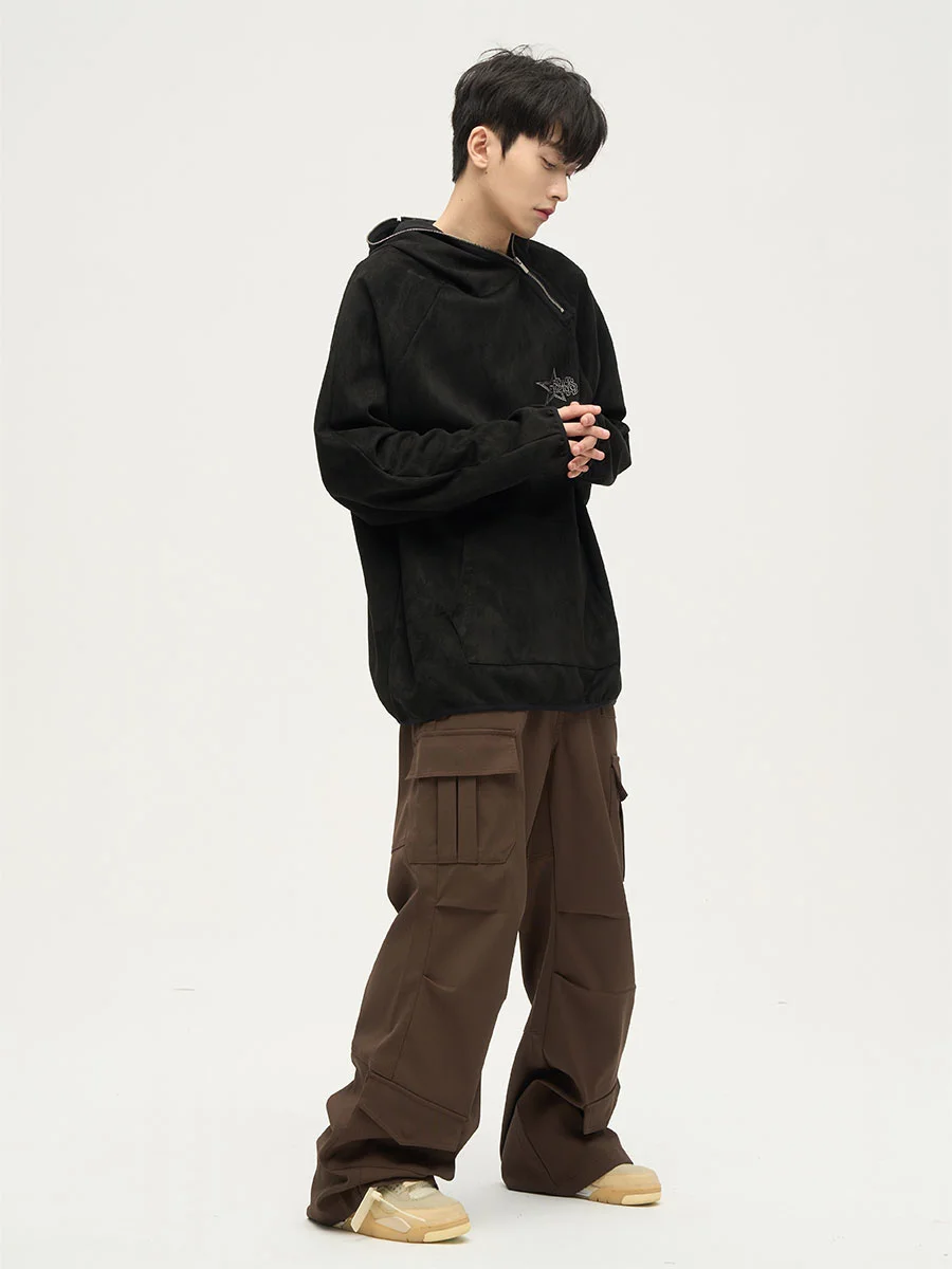 style, senior sense, American cargo pants, men's ins, China-Chic casual high street trousers, lovers' pants calca men