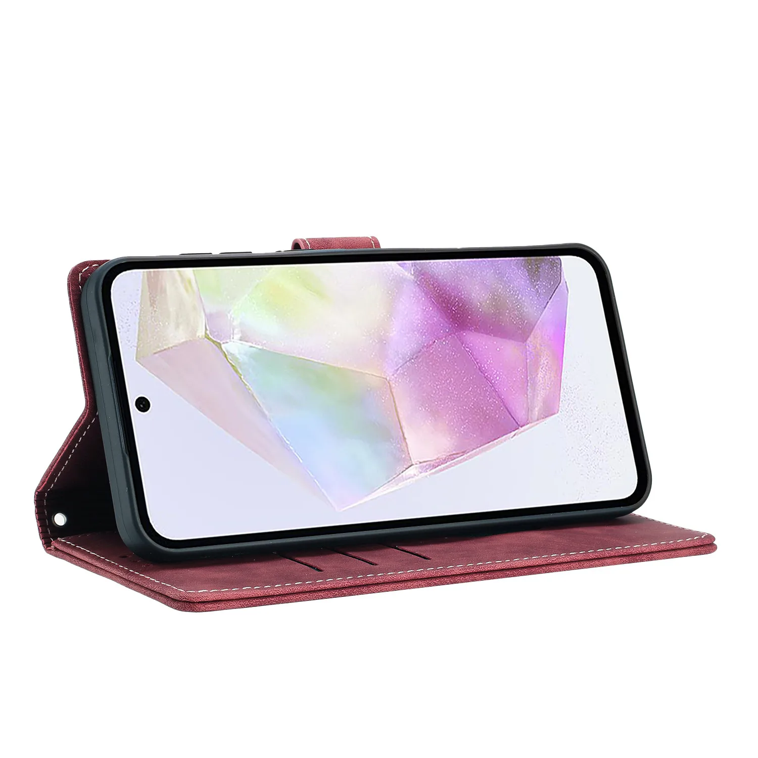 Leather Wallet Flip Case - Elegant & Durable Phone Cover