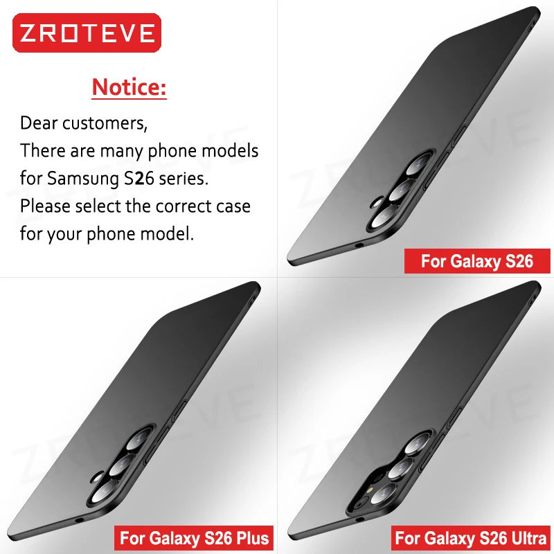Zroteve Slim Matte Hard PC Phone Case