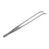 Stainless Steel Aquarium Tweezers Pliers Fish Tank Water Grass  Clip Quatic Plants Straight Elbow Clips Aquarium Cleaning Tools 5