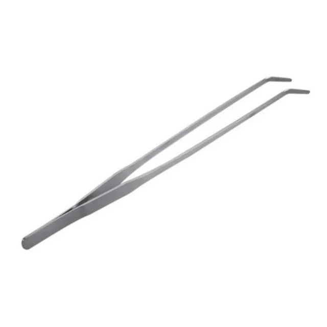 Stainless Steel Aquarium Tweezers Pliers Fish Tank Water Grass  Clip Quatic Plants Straight Elbow Clips Aquarium Cleaning Tools 5