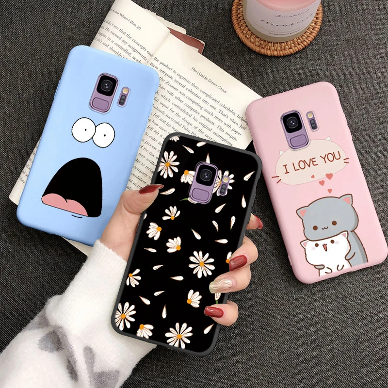 Adorable Sunflower Soft Bumper Case - Painted Design