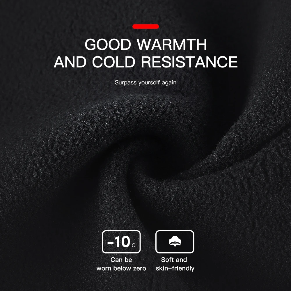 Winter Cycling Gloves  Windproof Touch Screen Bike Warm Gloves Cold Weather Running Sports Hiking Ski Mitten