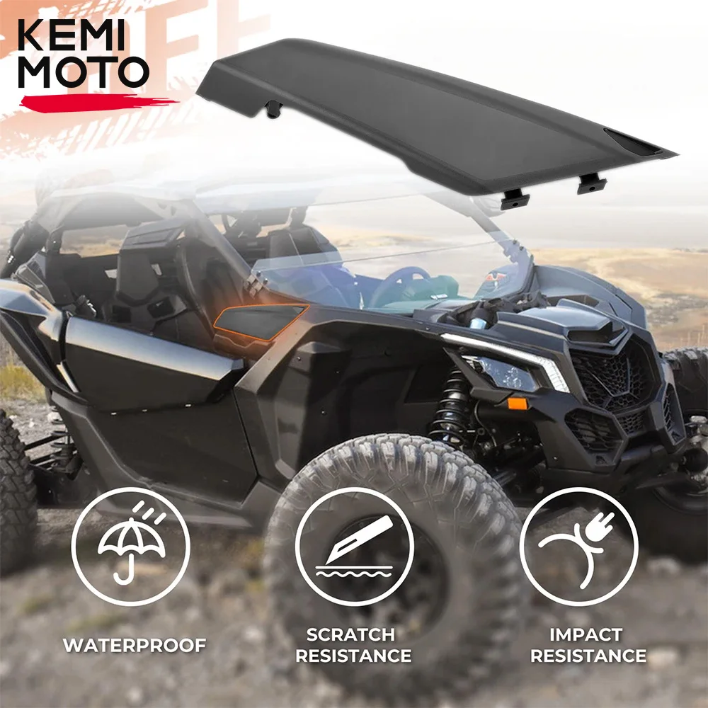 

KEMIMOTO UTV RH Passenger Side Lateral Panel Gas Cap Cover 705010334 for Can Am Maverick X3 Max R RR 900 4x4 Turbo DPS 2017-2024